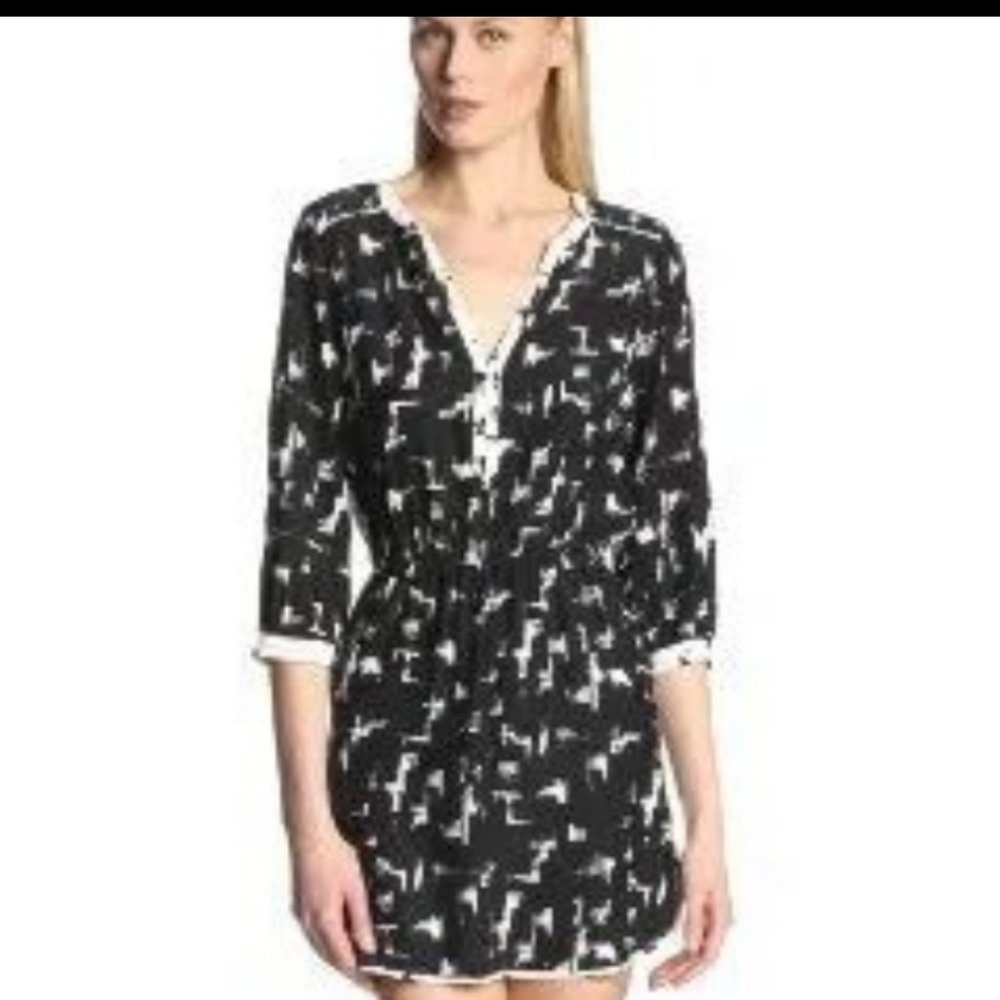 Parker Mallory Silk Shirt Dress Size Small